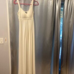 Elegant White Maxi Dress